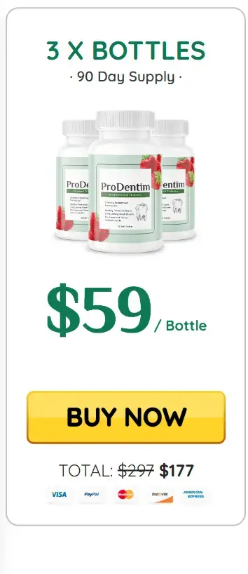 Prodentim 3 bottles buy